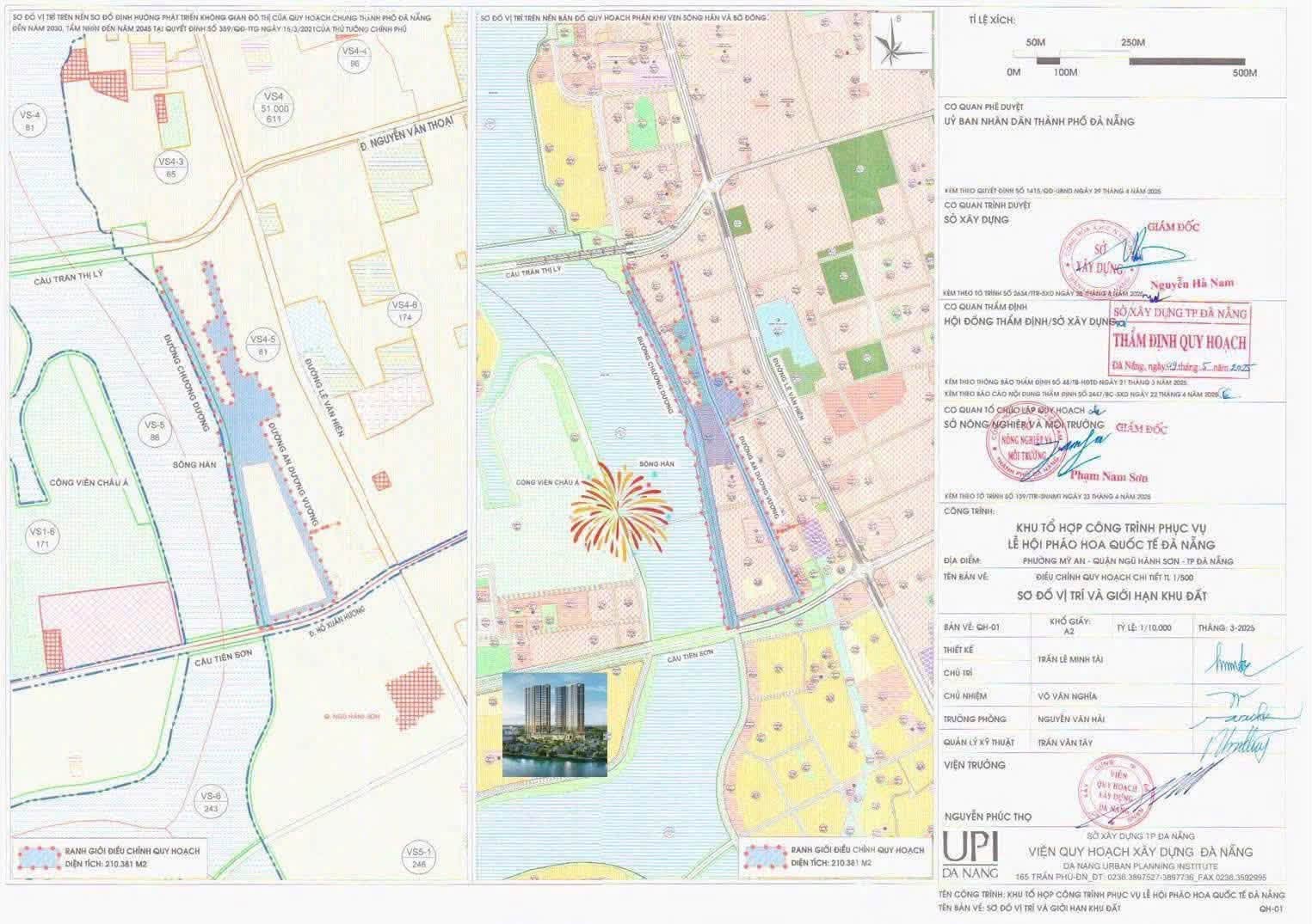 Phê duyệt khu pháo hoa quốc tế Sun Galaxy Complex Đà Nẵng